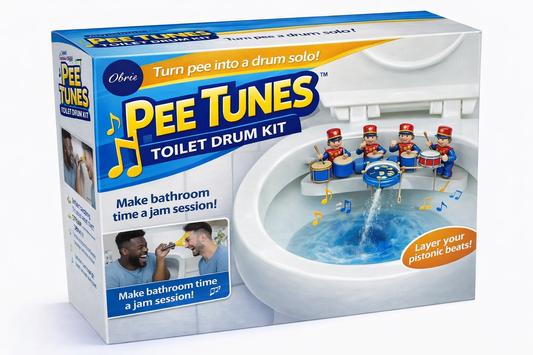 PEE TUNES TOILET DRUM KIT