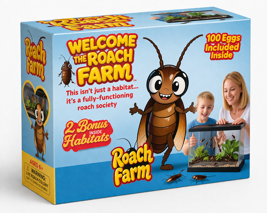 Roach Farm Prank Gift Box 😂 (Looks Real… It’s Not)