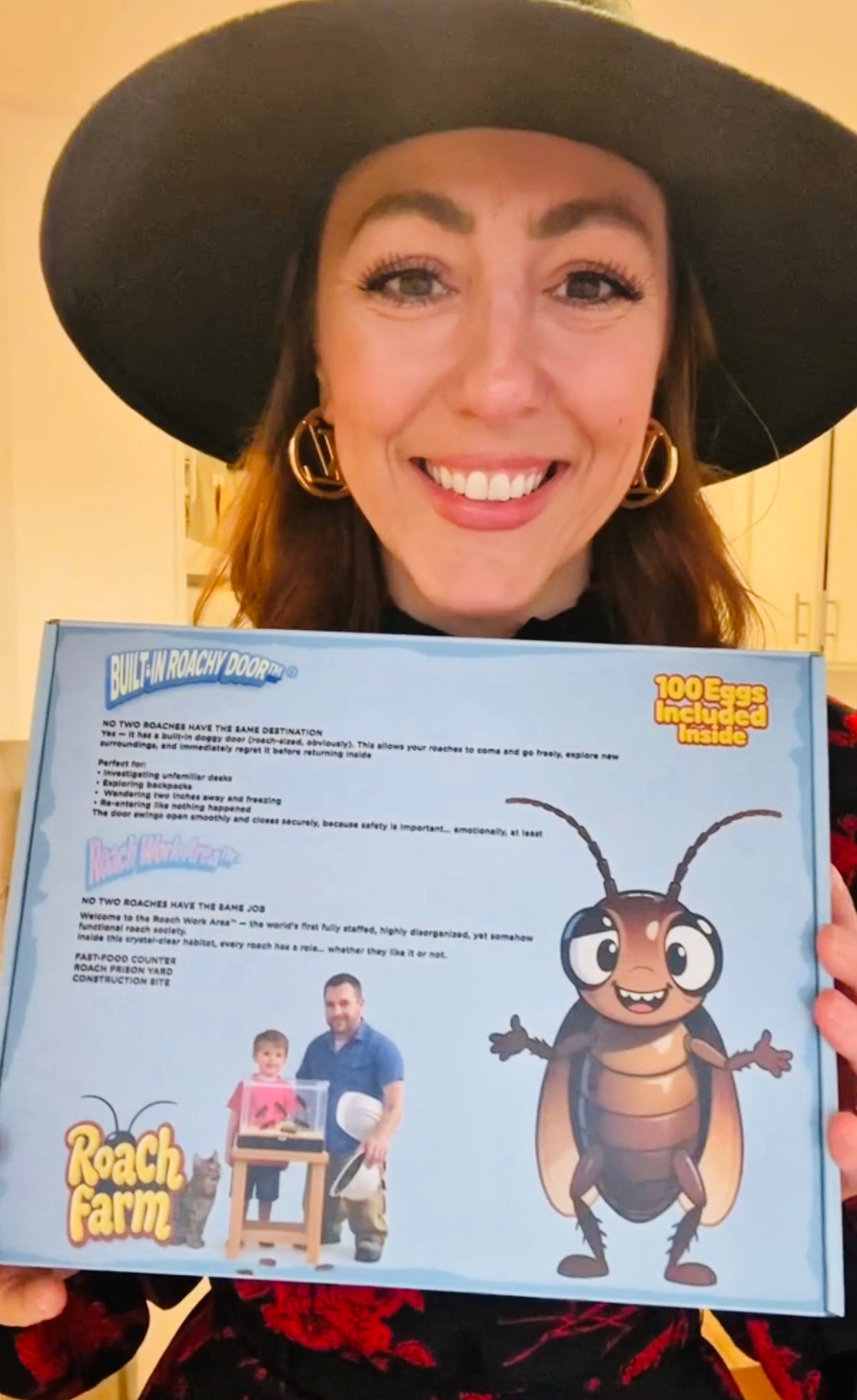 Roach Farm Prank Gift Box 😂 (Looks Real… It’s Not)